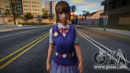 Kelly English Uniform para GTA San Andreas
