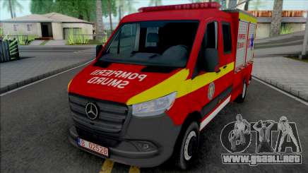 Mercedes-Benz Sprinter 2020 Pompierii SMURD para GTA San Andreas