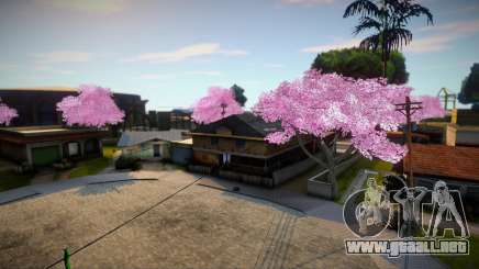 Beautiful Sakura Trees para GTA San Andreas