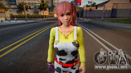 Dead Or Alive 5: Last Round - Honoka (pink) para GTA San Andreas