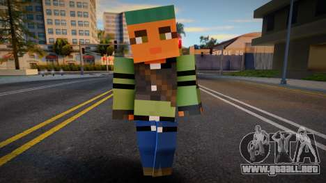 Rebel - Half-Life 2 from Minecraft 5 para GTA San Andreas