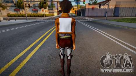 Eren Yeager (Attack On Titan) para GTA San Andreas