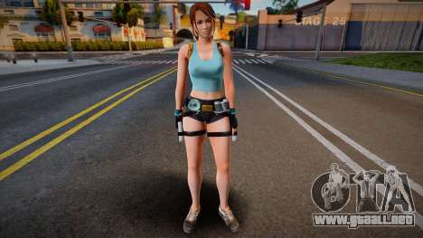 Lara Croft (Kasumi) Tomb Raider Anniversary para GTA San Andreas