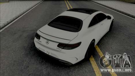 Mercedes-AMG S63 Coupe 2020 para GTA San Andreas