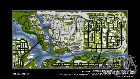 Green Gray map para GTA San Andreas