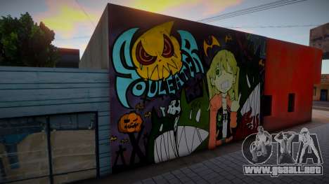 Soul Eater (Some Murals) 3 para GTA San Andreas