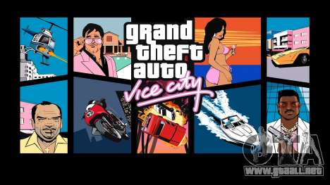 Pantalla de arranque HD original para GTA Vice City
