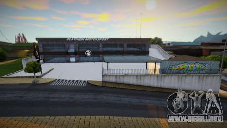 Platinum Motorsport Workshop para GTA San Andreas