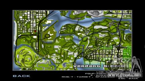 Green Gray map para GTA San Andreas
