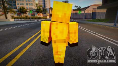 Minecraft Squid Game - Trangle Guard 1 para GTA San Andreas
