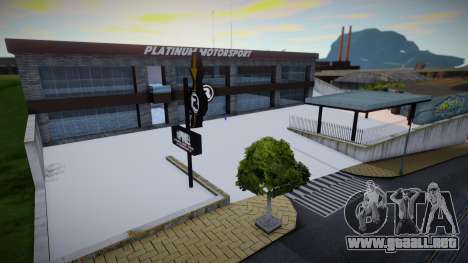 Platinum Motorsport Workshop para GTA San Andreas