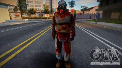 Zombie Soldier 1 para GTA San Andreas