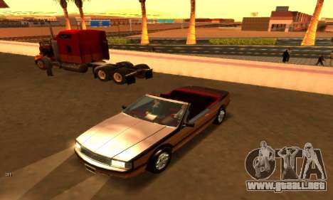 Cadillac Allanté Cabriolet 1990 (Actualizado) para GTA San Andreas