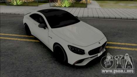 Mercedes-AMG S63 Coupe 2020 para GTA San Andreas