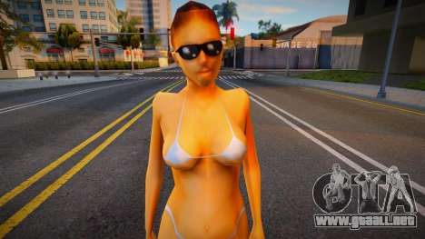 Wfybe - Barefeet Girl Beach para GTA San Andreas