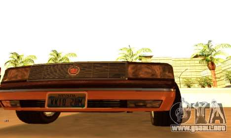 Cadillac Allanté Cabriolet 1990 (Actualizado) para GTA San Andreas