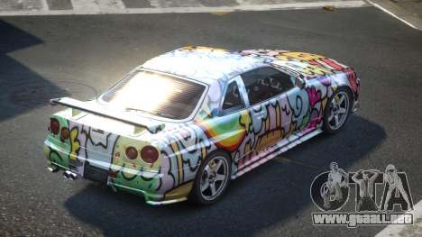 Nissan Skyline R34 ZR S7 para GTA 4