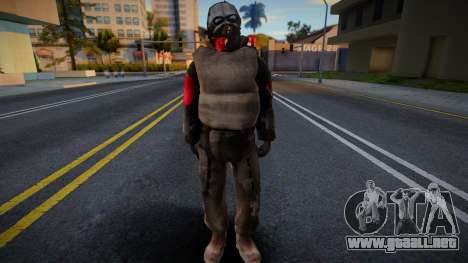 Zombie Soldier 6 para GTA San Andreas