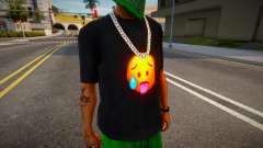 Emoji Hot Shirt para GTA San Andreas