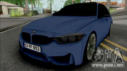 BMW 3-er F30 M Sport para GTA San Andreas