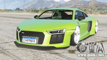 Audi R8 V10 Plus 2017〡Wide Body Kit〡add-on v2.0 para GTA 5