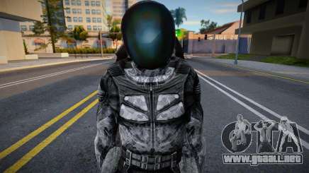 Miembro del grupo X7 con un mono científico de S.T para GTA San Andreas