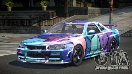 Nissan Skyline R34 ZR S2 para GTA 4