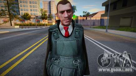 Niko Bellic Armour para GTA San Andreas