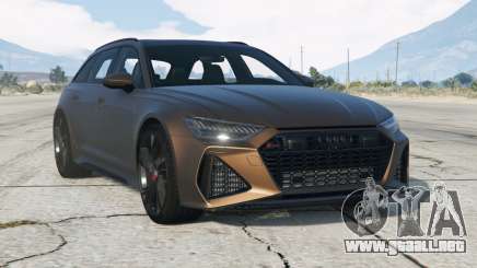Audi RS 6 Avant (C8) 2019〡add-on v1.01 para GTA 5
