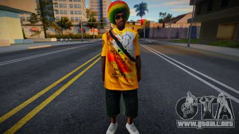 Jamaican guy (With Sports bag) para GTA San Andreas