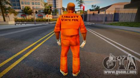 8 - Ball jail clothes para GTA San Andreas