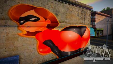 Elastigirl Mural para GTA San Andreas