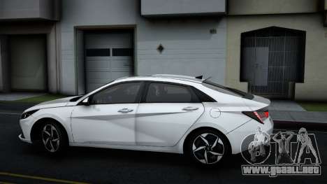 Exclusivo Hyundai Elantra 2021 para GTA San Andreas