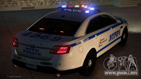 Ford Taurus NYPD (ELS) para GTA 4