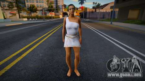 Barefeet Skin girl para GTA San Andreas