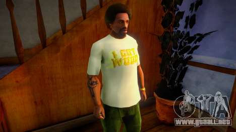 Got Wood T-Shirt para GTA San Andreas