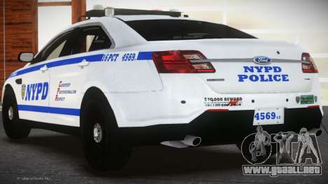 Ford Taurus NYPD (ELS) para GTA 4