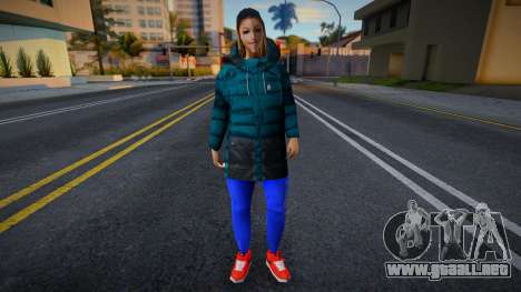 New Girl (Winter) para GTA San Andreas
