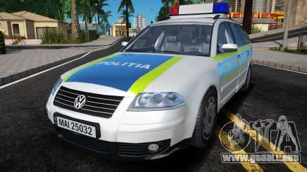 Volkswagen Passat B5 Romanian Police para GTA San Andreas