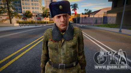 Fusileros motorizados con uniforme de invierno para GTA San Andreas