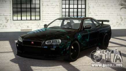 Nissan Skyline R34 Zq S8 para GTA 4