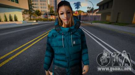 New Girl (Winter) para GTA San Andreas