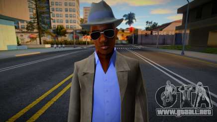 Black mobster in suit 1 para GTA San Andreas