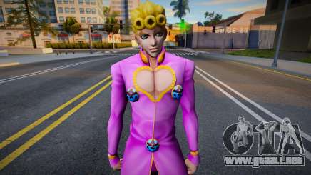 Giorno Giovanna from JJBA Diamond Records 1 para GTA San Andreas
