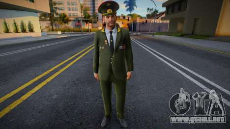 General del Ejército v1 para GTA San Andreas