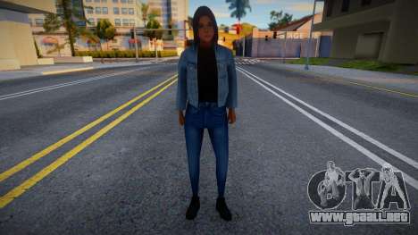 Linda chica en jeans para GTA San Andreas