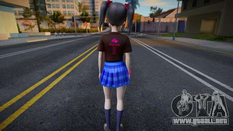 Love Live - Tshirt 119 para GTA San Andreas