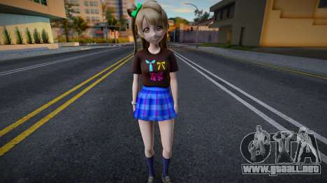 Love Live - Tshirt 47 para GTA San Andreas