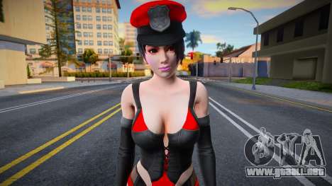 Momiji Police from Dead or Alive 5 para GTA San Andreas