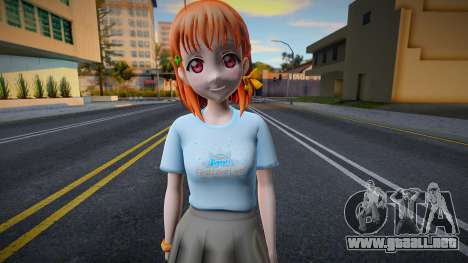 Love Live - Tshirt 89 para GTA San Andreas